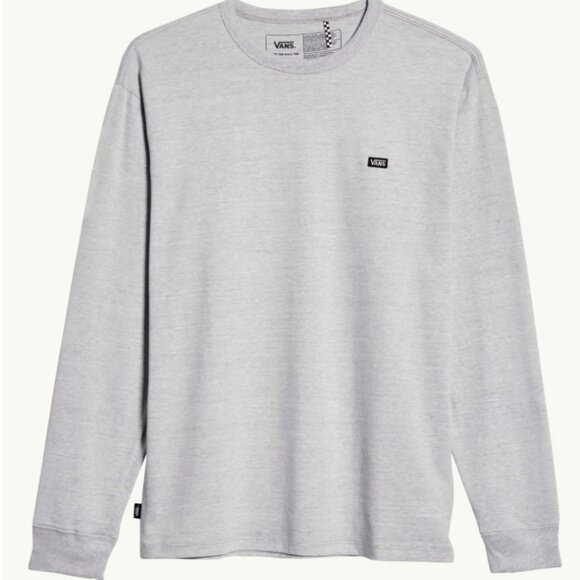 Vans Off The Wall Classic Long Sleeve T-Shirt ATHLETIC HEATHER gray xl - Picture 2 of 9